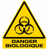 sticker signalisation danger biologique W009