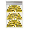 sticker DANGER BIOLOGIQUE W009 pour sécurité au travail