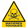 sticker signalisation danger matières toxiques W016