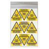 sticker DANGER MATIERES TOXIQUES W016 pour sécurité au travail