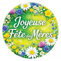 autocollants pour paquets cadeaux fete des mamans