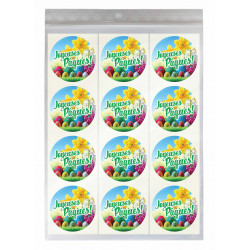 étiquette cadeau joyeuses pâques