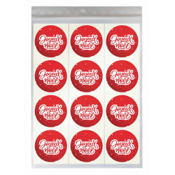 36 étiquettes cadeaux joyeux noël pour paquets cadeaux de Noël