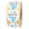 1000 étiquettes paquet cadeau BONNE FÊTE PAPA pour cadeau fête des pères