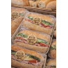 stickers bon appétit pour sandwichs à emporter