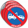sticker stationnement gênant risque de fourrière