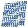 Stickers taille XL en vinyle diamètre 10 mm lot de 252