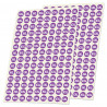 Planche de 252 stickers taille XXL en vinyle diamètre 10 mm