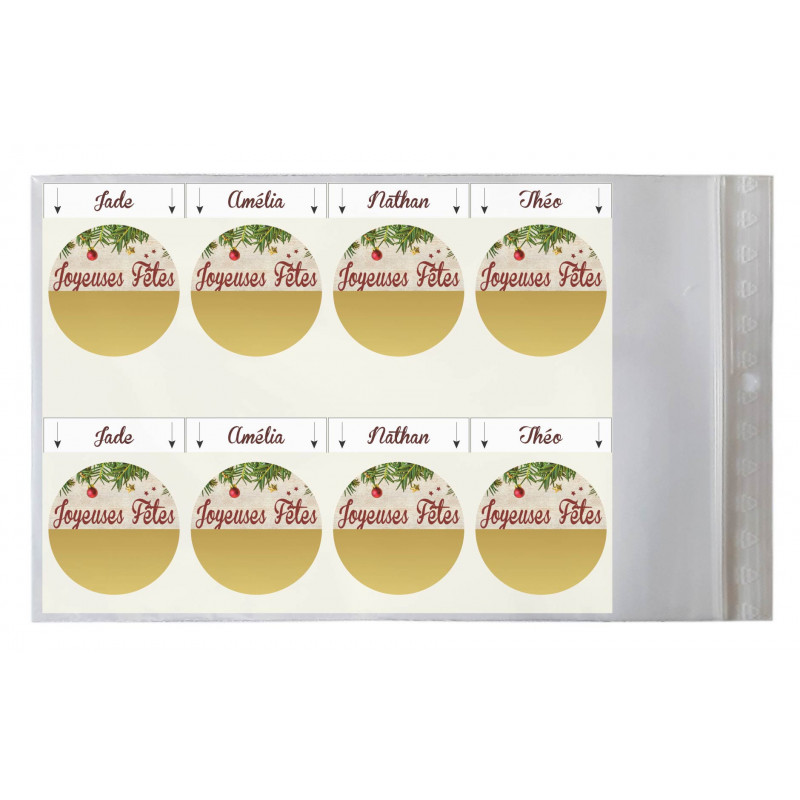 Lot De 100 étiquettes Rondes à Gratter - 5 Cm De Diamètre, Or Et Argent - Autocollantes, Pour Jeux, Cadeaux, événements