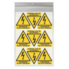 sticker danger électrique W012 pour sécurité au travail