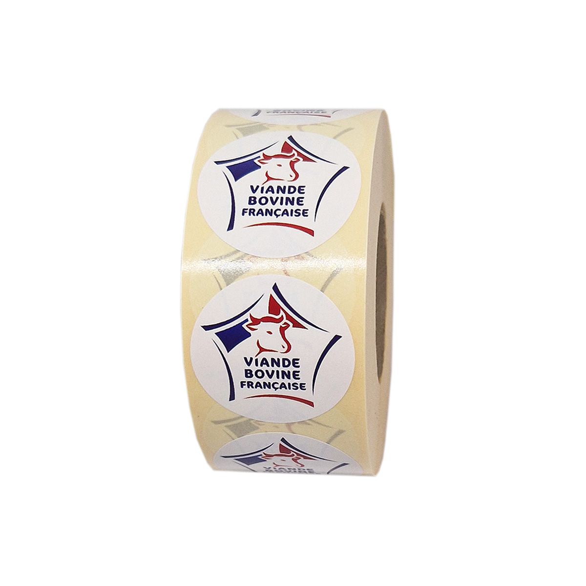 Etiquettes logo officiel viande bovine boeuf française